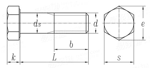 Bulloni d'acciaio del dado del grado F 8T della testa esagonale del acciaio al carbonio di JIS B1186 0