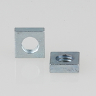 DIN 562 Square thin nuts used in machine building, instrument engineering and construction for reliable connection of fa