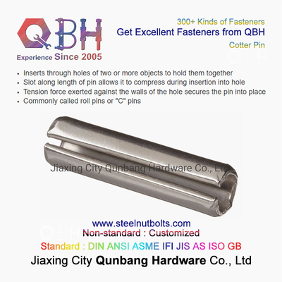 QBH Customized Stainless Steel SS034 SS316 C-Pins Cotter Pin