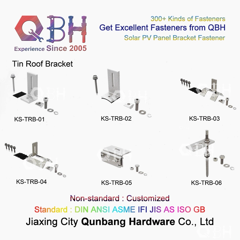 Sistema solare solare dell'installazione della lega di alluminio di sostegno di Qbh