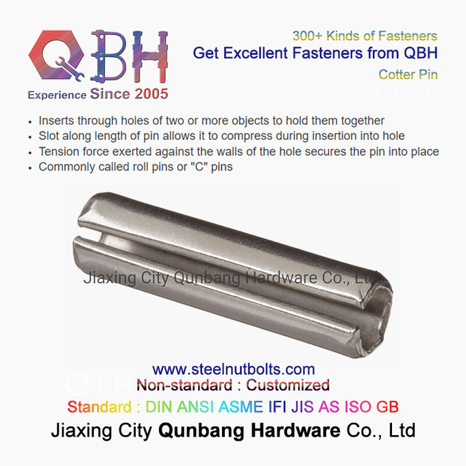 QBH ha personalizzato i C-perni Cotter Pin di acciaio inossidabile SS034 SS316 0